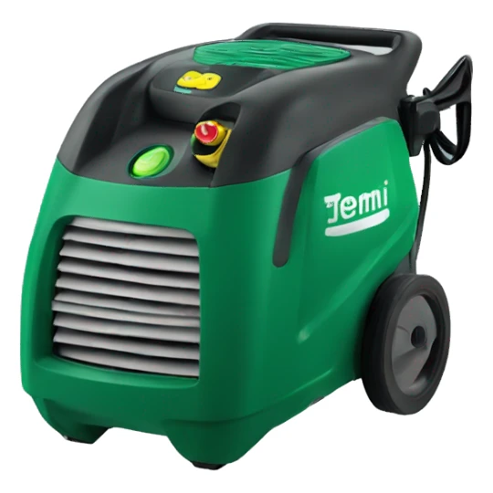 Gerni dark green high pressure washer sticker