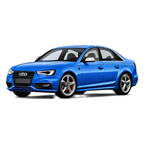 Turbo Blue audi s4  sticker