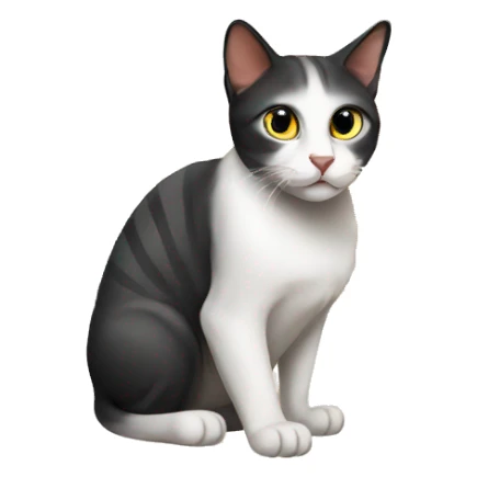 cat in egypt pyramid sticker