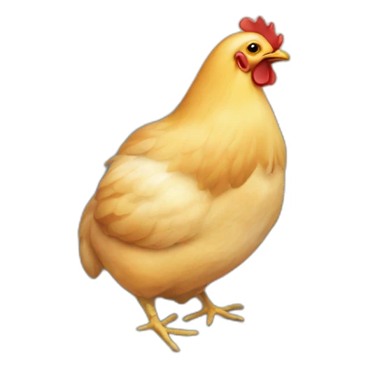 Un poulet rôti entier sticker