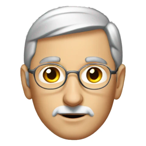 Steve jobs is young sticker