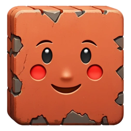 one brick emoji sticker