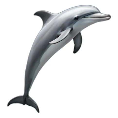 Graceful-dolphin sticker