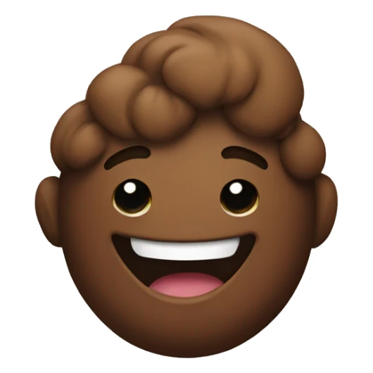 smiling poo sticker