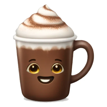 Cute hot chocolate  sticker
