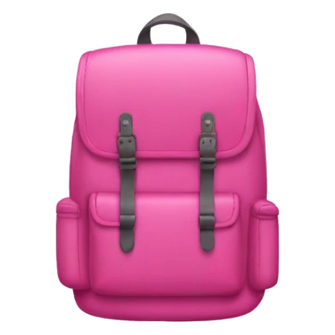 pink backpack sticker