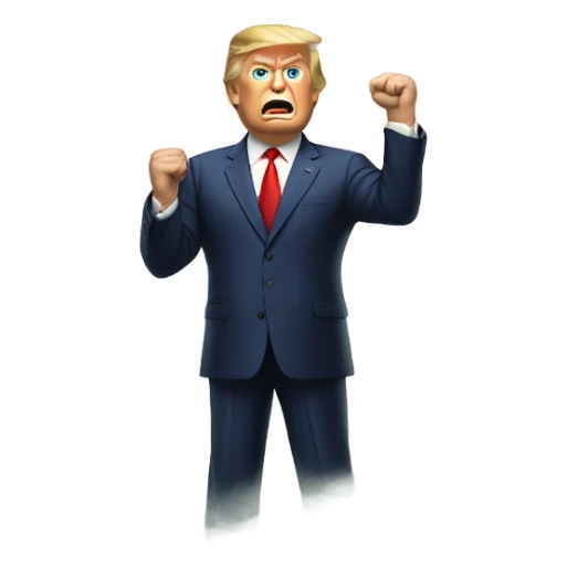 trump on tsunami sticker