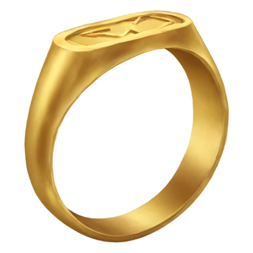 Texas gold ring  sticker