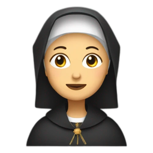 Monja jesuitina Madre Cándida sticker