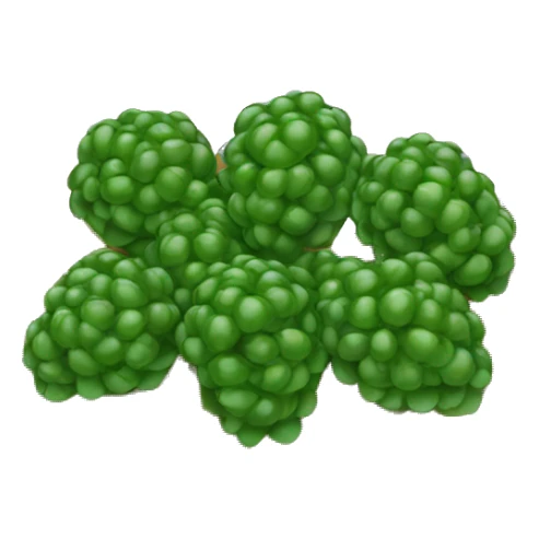 blackberries in a basket sticker