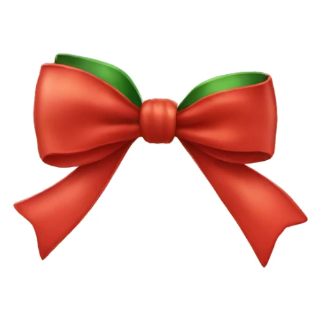 Christmas Bow sticker
