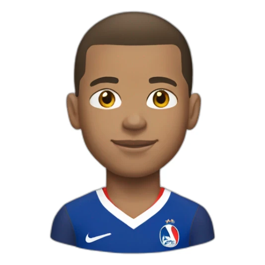 Mbappé équipe de france sticker