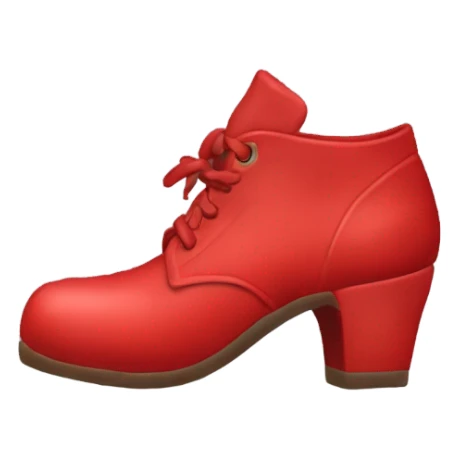 Zapatos tabi rojos  sticker