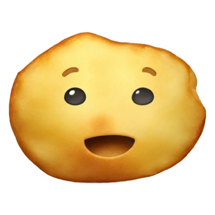 Fried potatoes  sticker