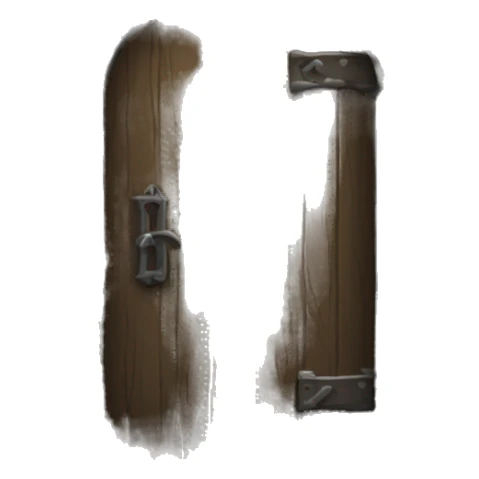 dungeon door sticker