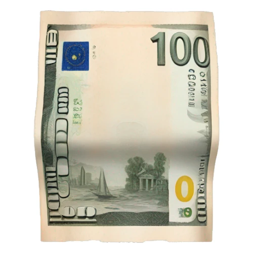billet de 100 euros sticker