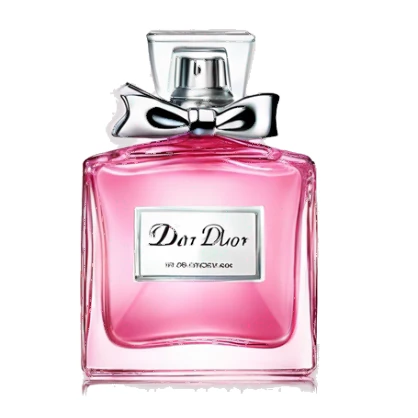 pink Dior parfume sticker