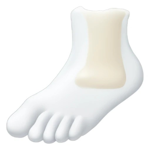 Feet with milk on them sticker