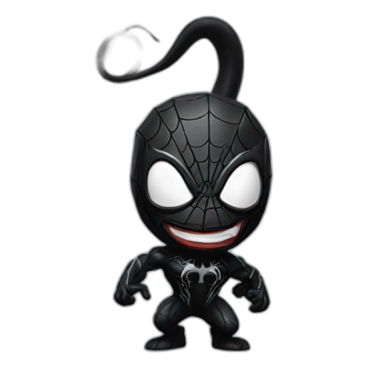 Venom in Spider-man sticker
