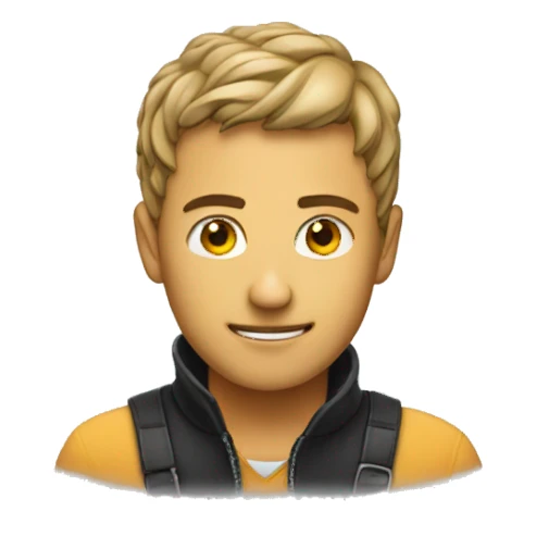 an emoji wh is looking  sticker