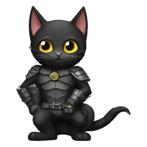 Batcat sward sticker