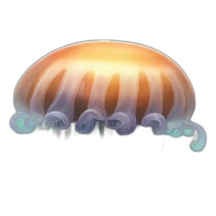 Jellyfish medusa sticker