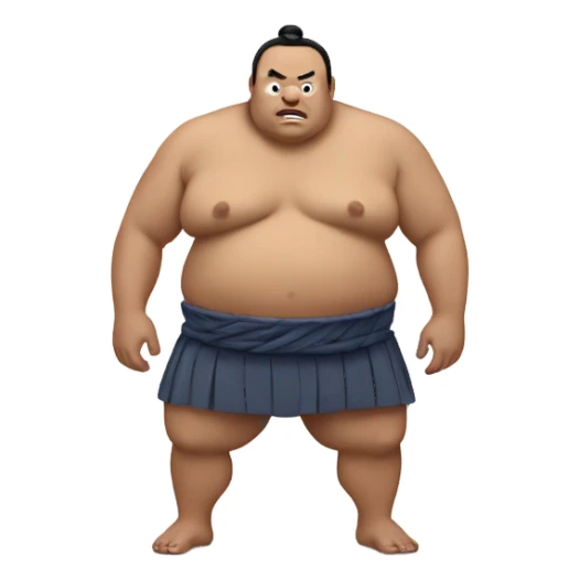Sumo guy in a tootoo sticker