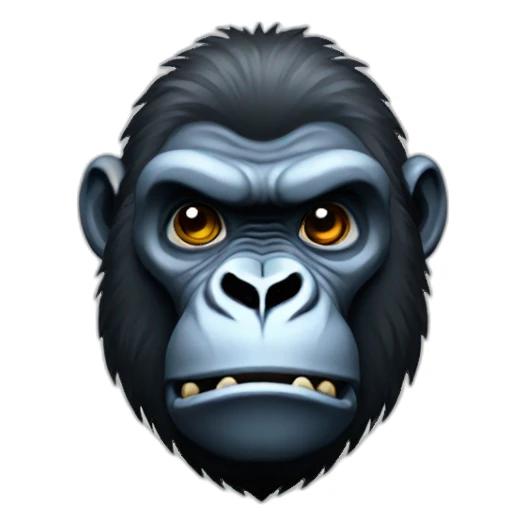 gaming gorilla sticker