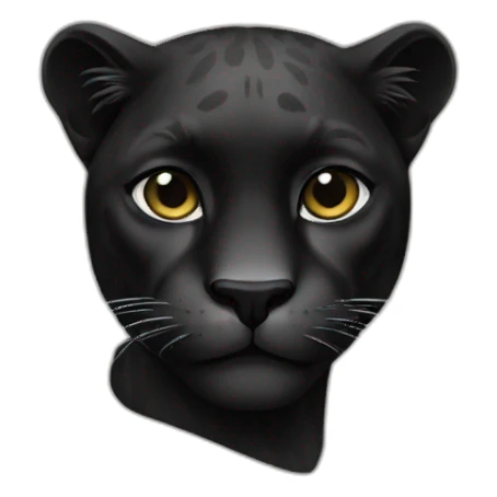 Black panthers  sticker