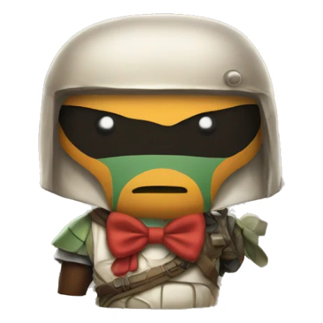 boba with a bow on top sticker