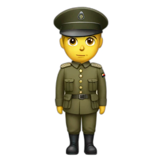 German soldier sticker