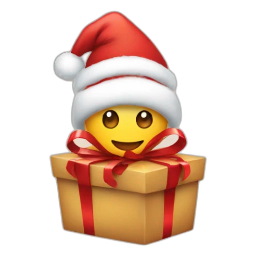 Christmas gifts sticker