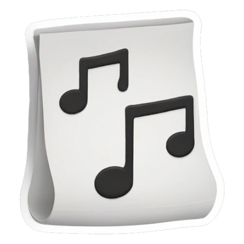 music note sticker sticker
