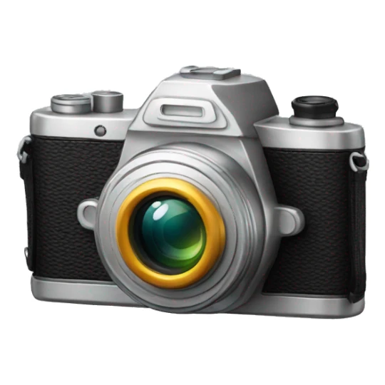 Photographic camera sticker