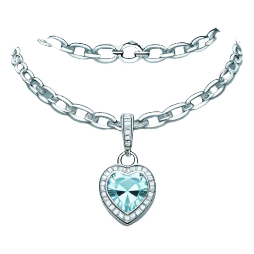 Y2K silver Tiffany choker sticker