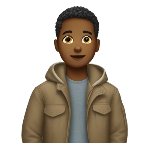 Boy in new york sticker