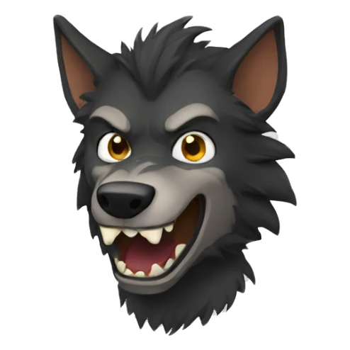 werewolf sticker