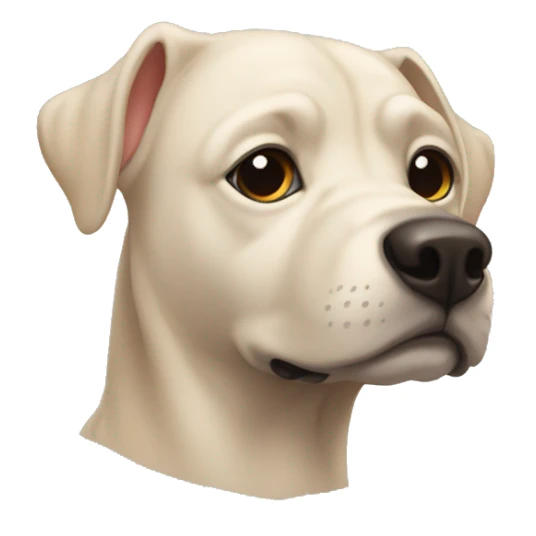 Earless animal sticker