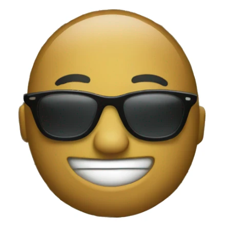 money wearing sunglasses sticker