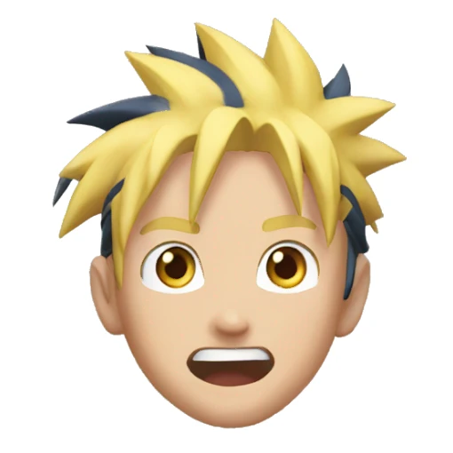 naruto very excited sticker