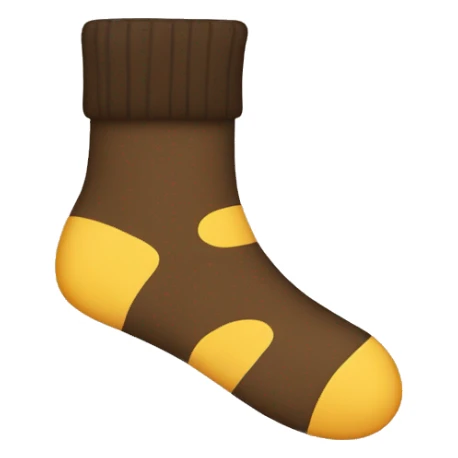 two foot emoji with socks sticker