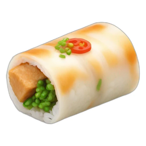 tofu rice roll sticker