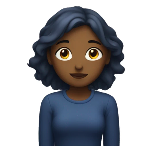 girl stargazing sticker