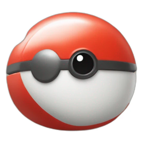 pokéball en forme de carapuce sticker