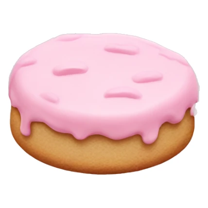 light pink crumbl cookie sticker