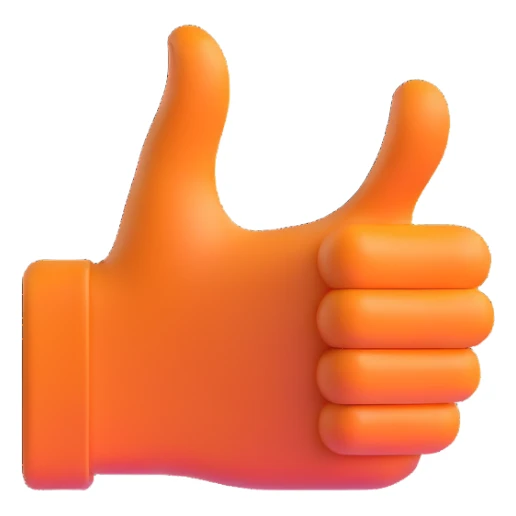 thumbs up sticker