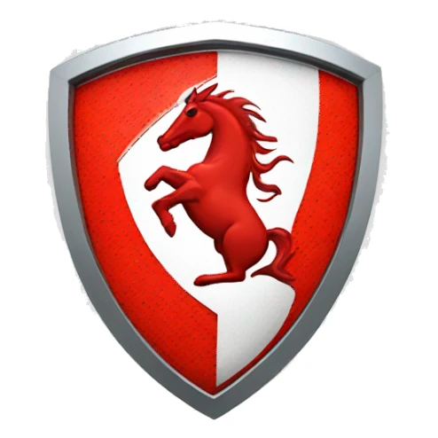 ferrari logo sticker