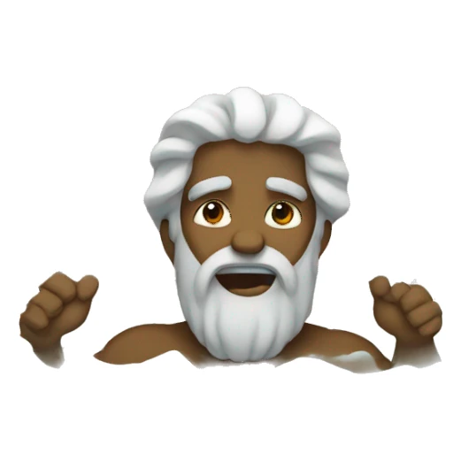 moses splits the dead sea in half sticker