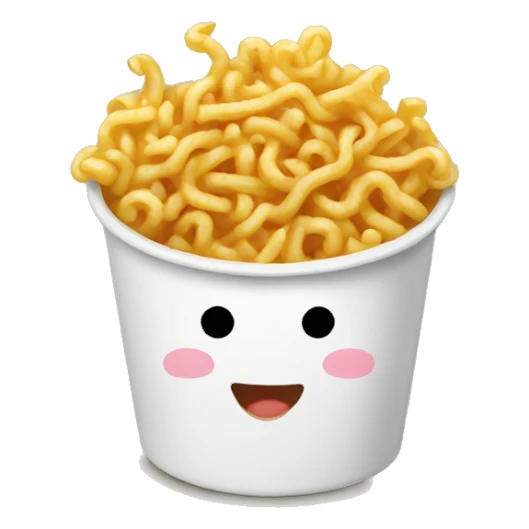 Cup of noodles sticker