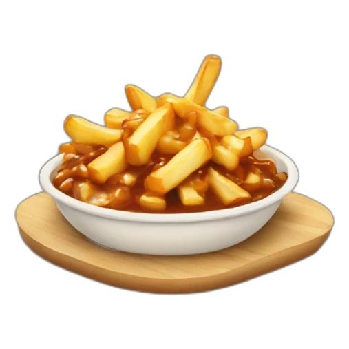 Poutine sticker
